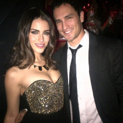 Jessica Lowndes and her ex-boyfriend, Jeremy Bloom.